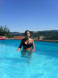 la piscine de notre maison d’hotes