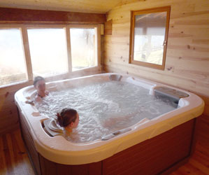 le spa jacuzzi nos chambres d’hotes